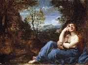 Annibale Carracci Penitent Magdalen in a Landscape oil painting on canvas